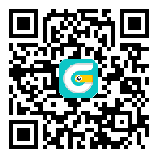 上升箭头扫码下载